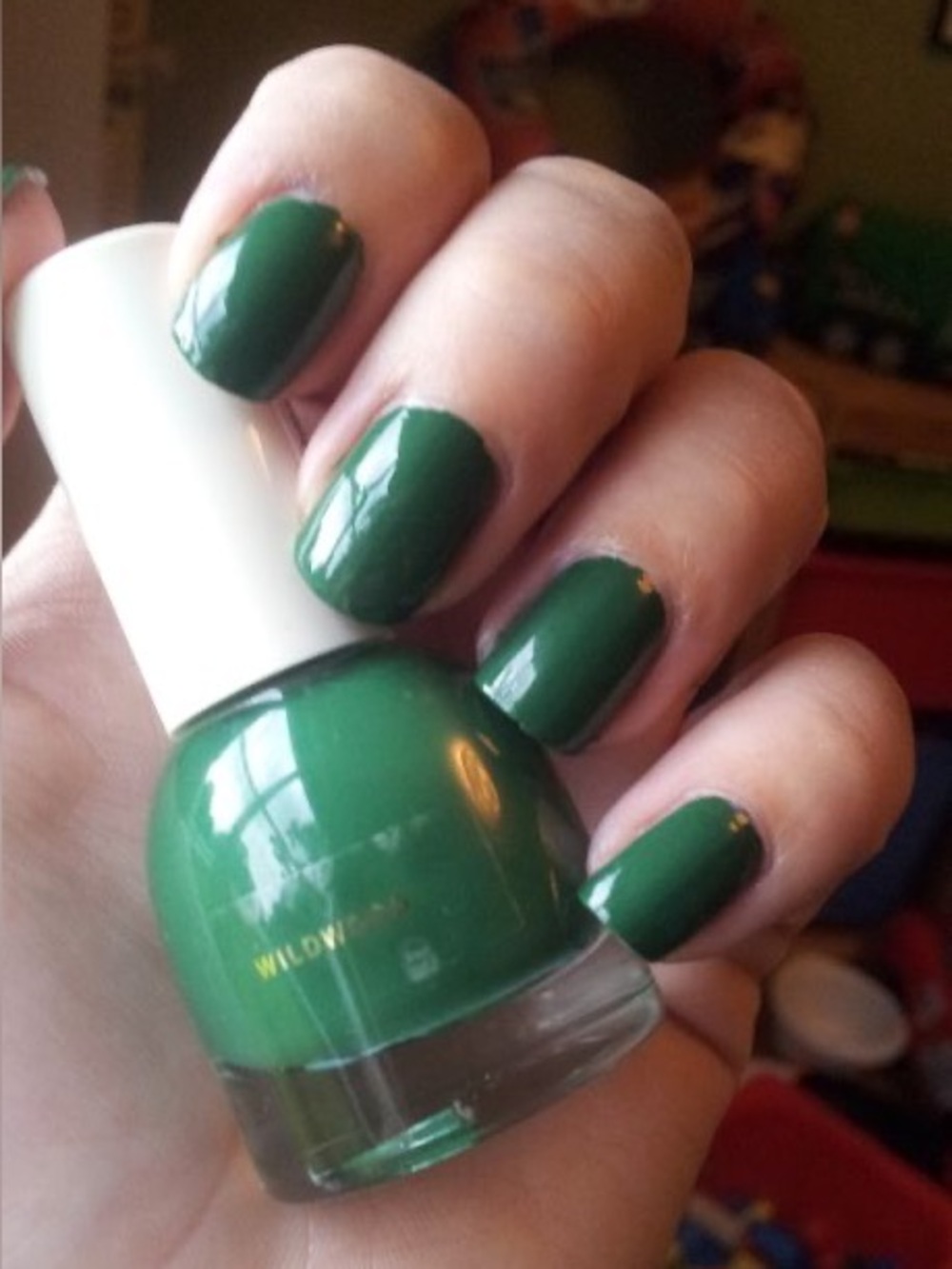 H&M Wildwood Deep Emerald Green Nail Polish